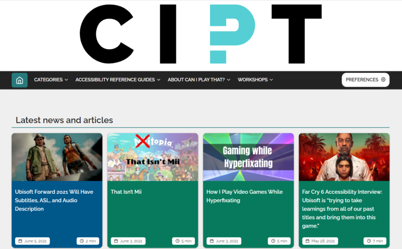 Can I Play That? – For Disabled Gamers, By Disabled Gamers