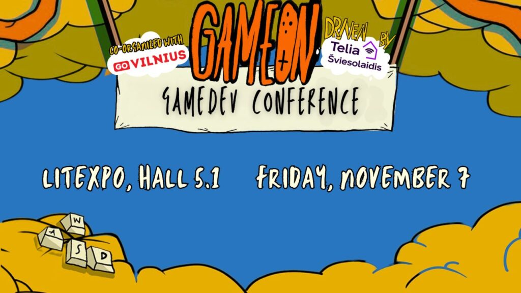 GameOn – November 7-9 – Vilnius
