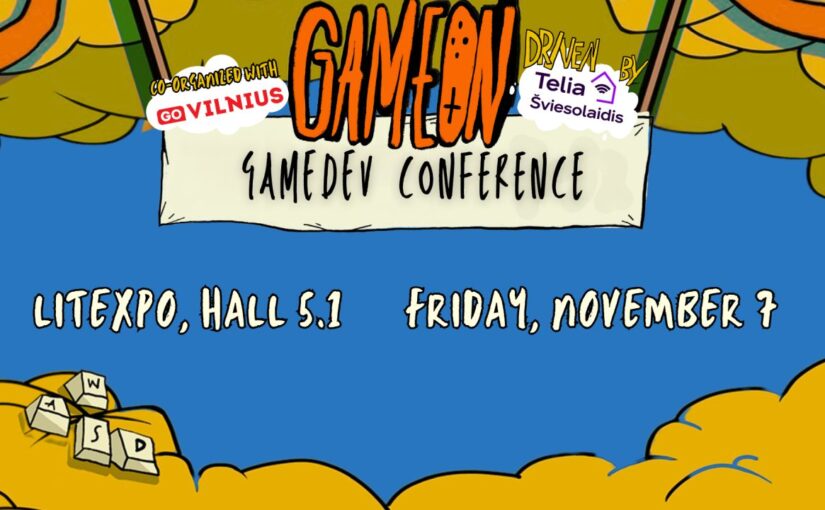 GameOn – November 7-9 – Vilnius