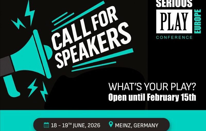 Serious Play Europe 2026 – June 18-19 – Germany