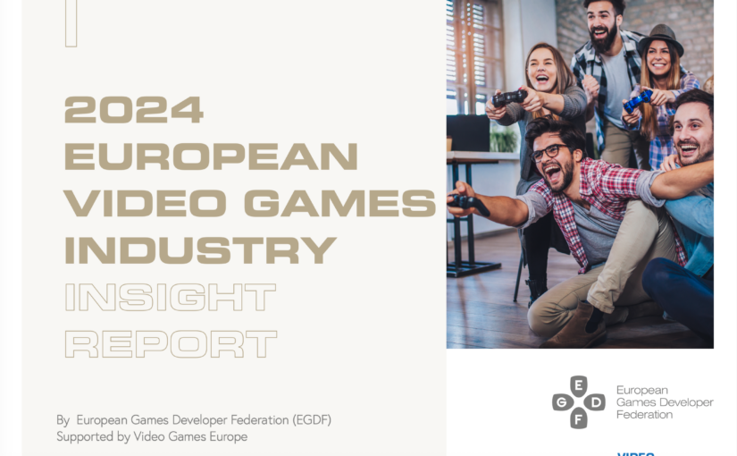Press release: EGDF PUBLISHES 2024 EUROPEAN GAMES INDUSTRY INSIGHTS DATA